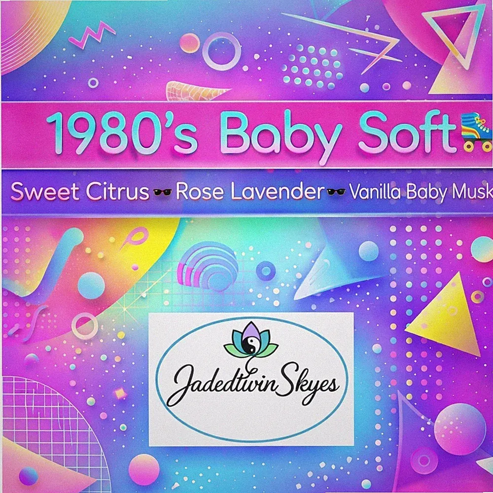 1980's Baby Soft-A Luxury Essential Oil Fragrance .17 fl oz Rollerball Perfume