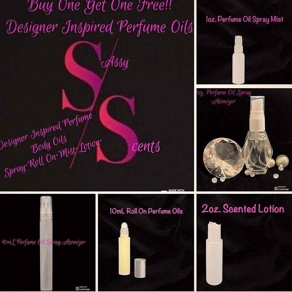 BUY 1 GET 1 FREE!! SCENT IMPRESSIONS TYPE PERFUME OILS! POPULAR! ADD PHEROMONES!