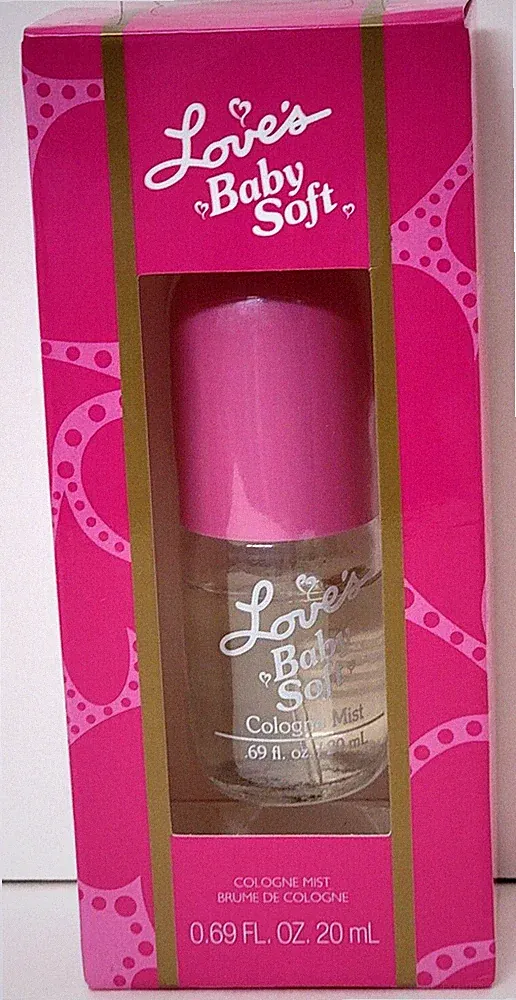 LOVE'S BABY SOFT Cologne Mist 0.69 oz by DANA NEW RARE (LOW-FILLED AS PICTURED)