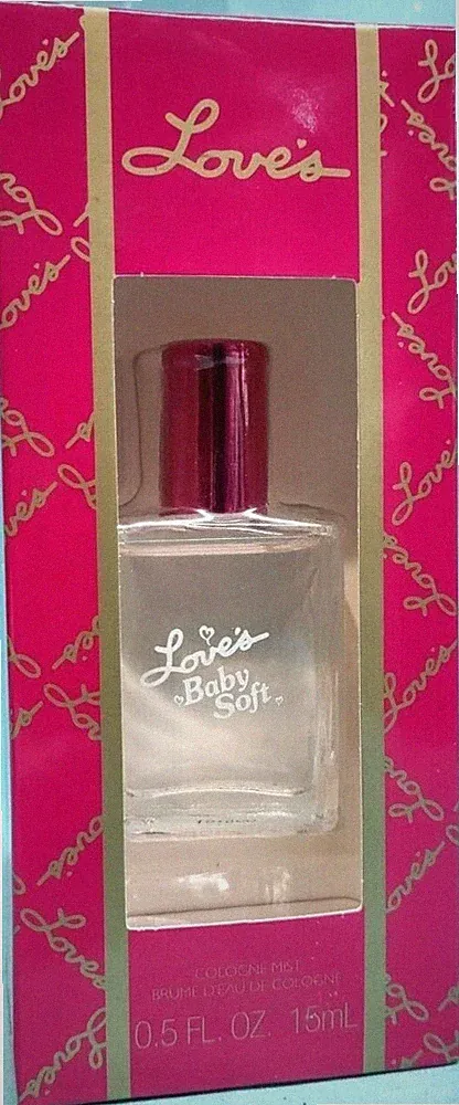 LOVE'S by Dana Cologne Mist BABY SOFT Fragrance Perfume .5 oz NEW Loves