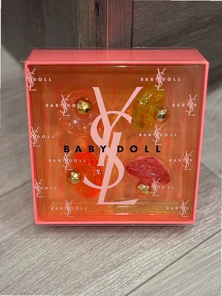 Yves Saint Laurent BABY DOLL Eau de Toilette 4×7.5ml Discontinued Perfume NEW